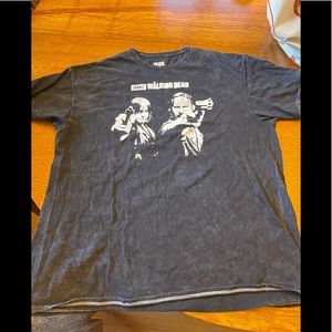 THE WALKING DEAD black t-shirt, large